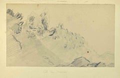 Landscape - Drawing by Joseph Alexander Colin - Early-20th Century