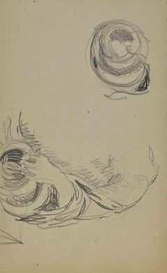 Creatura - Disegno di Joseph Alexander Colin - Metà del XX secolo