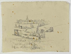 Landscape - Drawing by Joseph Alexander Colin - Mid-20th Century