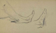Feet - Drawing by Joseph Alexander Colin - Mid-20th Century