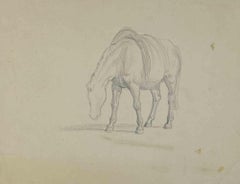 Horse - Drawing by Joseph Alexander Colin - Mid-20th Century
