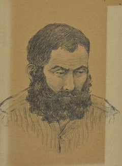 Portrait - Drawing by Joseph Alexander Colin - Mid-20th Century