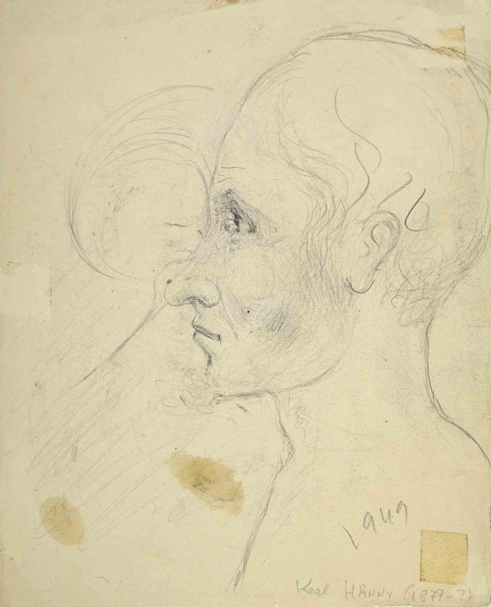 Bocetos - Dibujo de Karl Hanny - Años 30