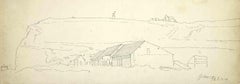 Paisaje - Dibujo de Jaques Hesvalle - Mediados del siglo XX