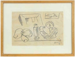 Nature morte - Dessin de Sante Monachesi - 1939