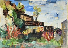 Landscape - Drawing - 1964