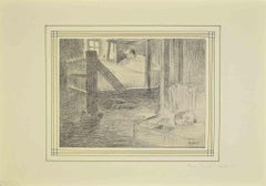 Sketch - Drawing by Henri Pierre Jamet - Late-19th Century