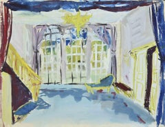 Hall, dessin d'Alexandre Berlant, milieu du 20e siècle