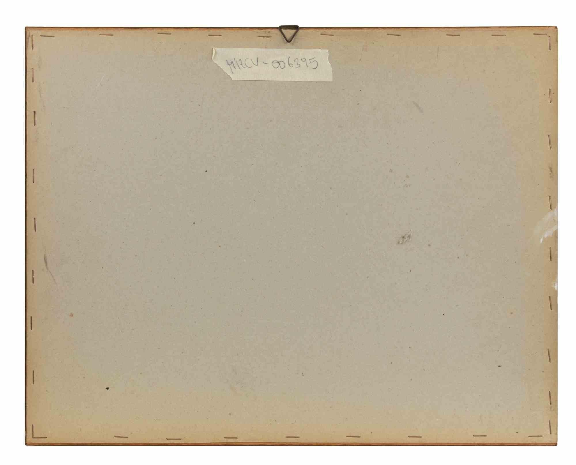Caballos - Dibujo de Gianpaolo Berto - 1973 en venta 2