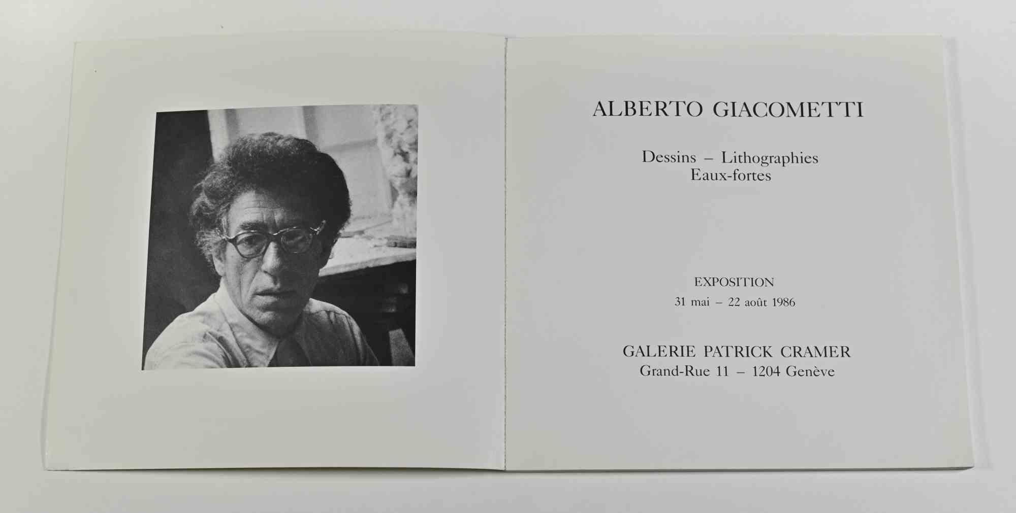 Alberto Giacometti Dessins - Lithographies - Eaux-fortes - Rare Book - 1980s - Modern Art by Unknown
