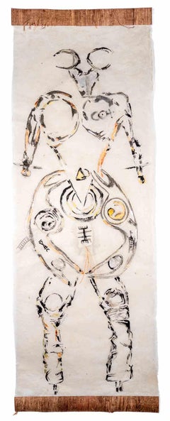 Deity of Warriors of the Ways – Gemälde von Parimah Avani – 2023