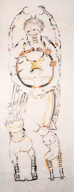 Deity of Mothers of the Ways – Gemälde von Parimah Avani – 2023