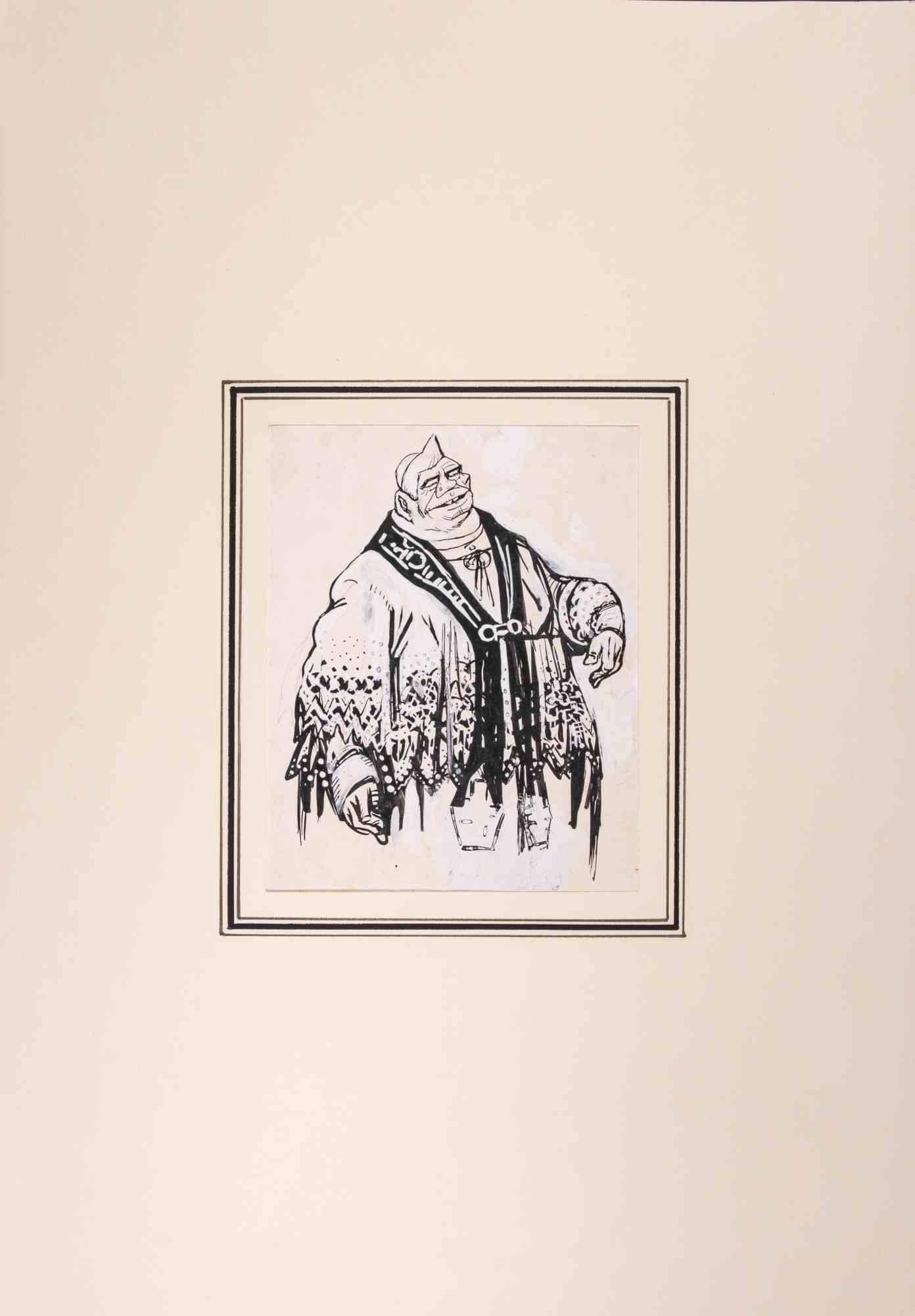 The Power - Dessin de Gabriele Galantara - Début du 20e siècle