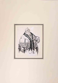 El Poder - Dibujo de Gabriele Galantara - Principios del siglo XX