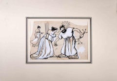 Playing - Drawing by Gabriele Galantara - Early 20th Century