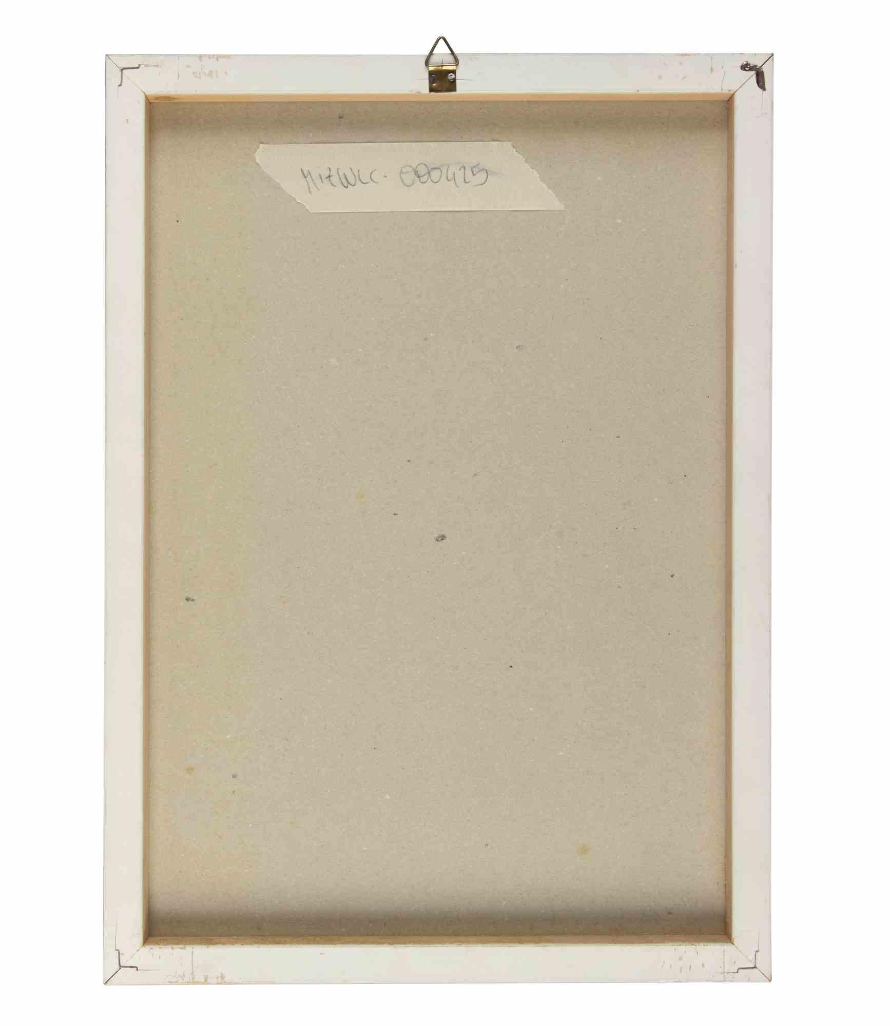 Caricatura de Amintore Fanfani - Dibujo de Emilio Giannelli - Años 80 en venta 2