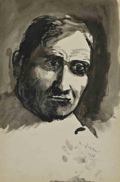 Ritratto - Disegno di Alberto Ziveri - 1938