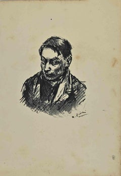 Portrait - Drawing by Alberto Ziveri - 1930s