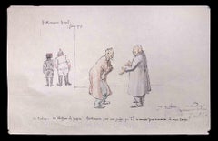 Sketch - Drawing by Henry Gabriel Ibels - 1919