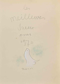 Oiseau - dessiné par Benn - 1970