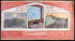 Las Ventanas - Dibujo de Gabriele Galantara - Principios del siglo XX
