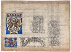 Décoratif - Dessin de Gabriele Galantara - Début du 20e siècle