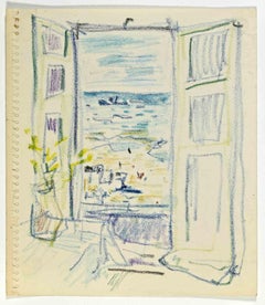 The Window - Drawing - Mid 20th century