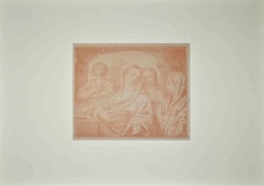 Sacra Famiglia - Etching - Late 18th century