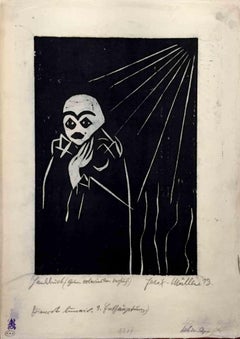 Lieder des Pierrot Lunaire - Xilografías de Conrad Felixmüller - Década de 1910