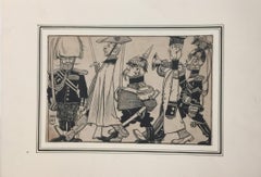 La Alemania - Dibujo de Brunet - Principios del siglo XX