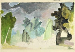 Der Wald – Zeichnung – 1950er Jahre