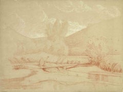 El paisaje - Dibujo - Finales del siglo XIX
