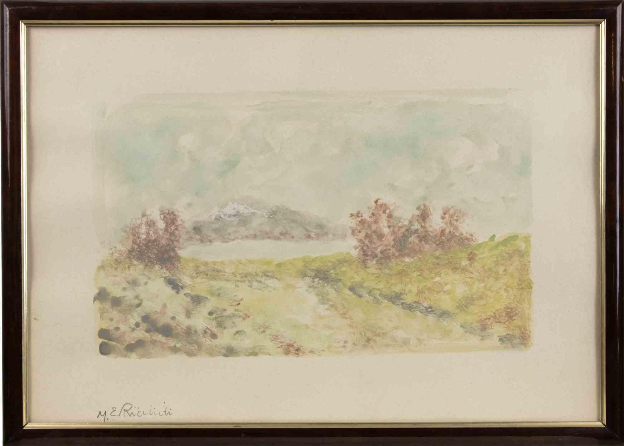 Seascape è un acquerello su carta realizzato da Michele Ricciuti negli anni Ottanta.

Firmato a mano a matita in basso a sinistra.

In ottime condizioni, include una cornice in legno.