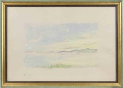 Paesaggio - Disegno di Michele Ricciuti - 1984