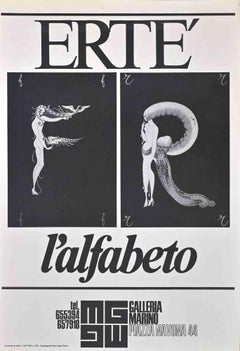Cartel Erté - Impresión offset - 1971