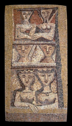 Women at the Window - Mosaic by Massimo Campigli - 1947