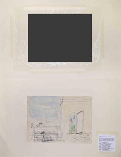 Sketch - Drawing By Yvette Alde -  Mid-20th Century