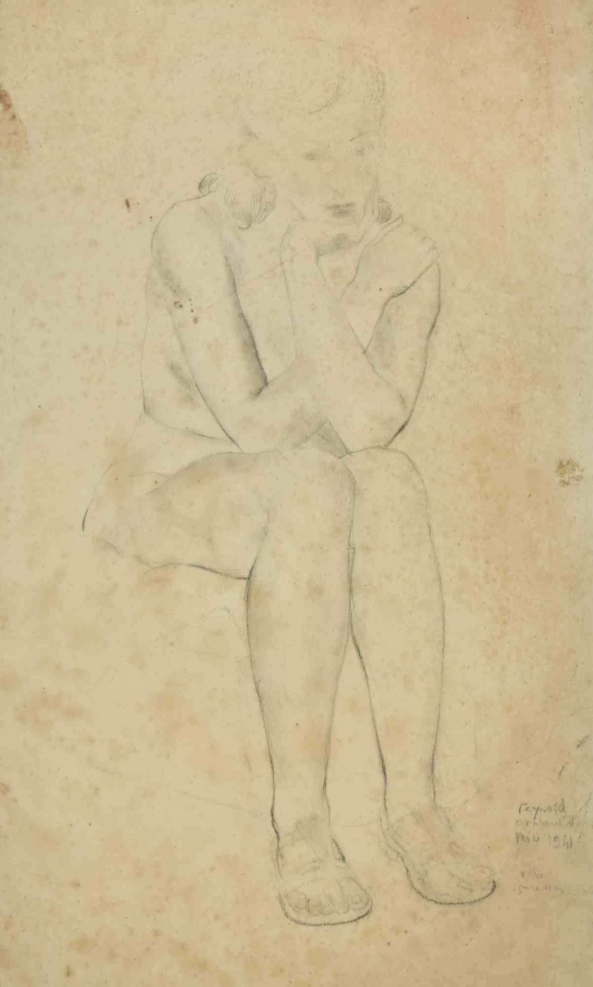 Ritratto di donna è un'opera d'arte moderna realizzata da Reynold Arnould nel 1941.

Disegno a carboncino.

Buone condizioni.