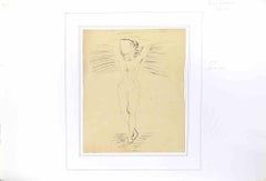 Portrait - Drawing By Lucien Coutaud - Mid-20th Century