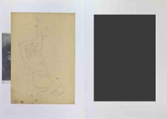 Etude pour la Pologne - Drawing By Alfred Plauzeau - Early 20th Century