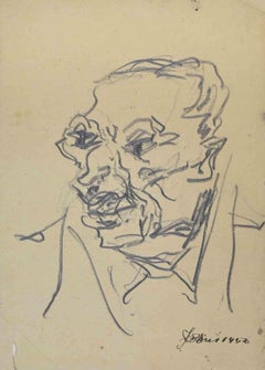 Portrait - Drawing by Francisco Bores - 1950