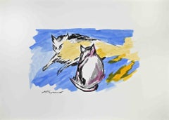 Les chats d'Arturo Pagano, années 1980