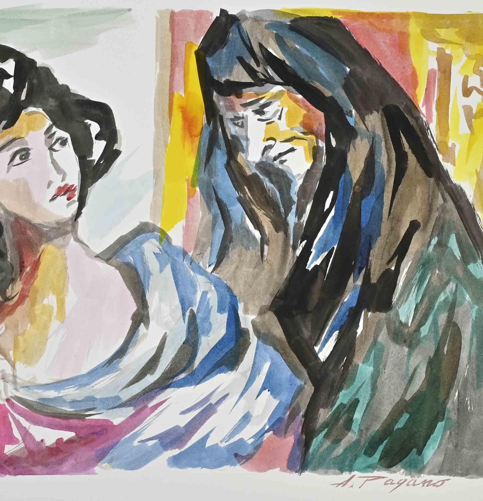 Figures d'Arturo Pagano, années 1980 en vente 1