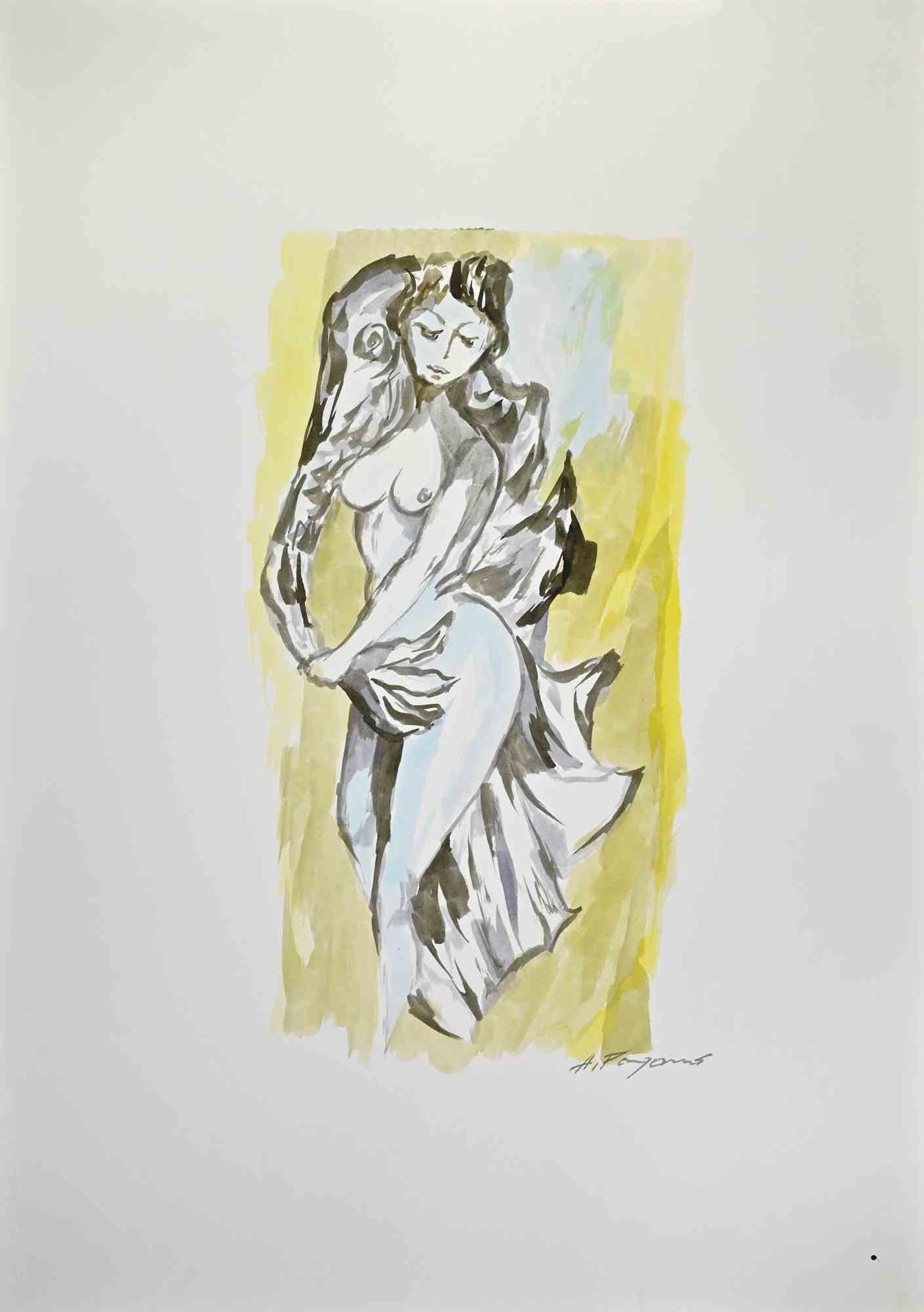 Figure  - Drawing d'Arturo Pagano - 1980