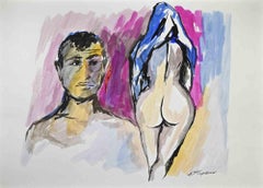 Figure - Disegno di Arturo Pagano - Anni '80