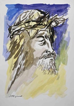 Cristo - Disegno di Arturo Pagano - Anni '80