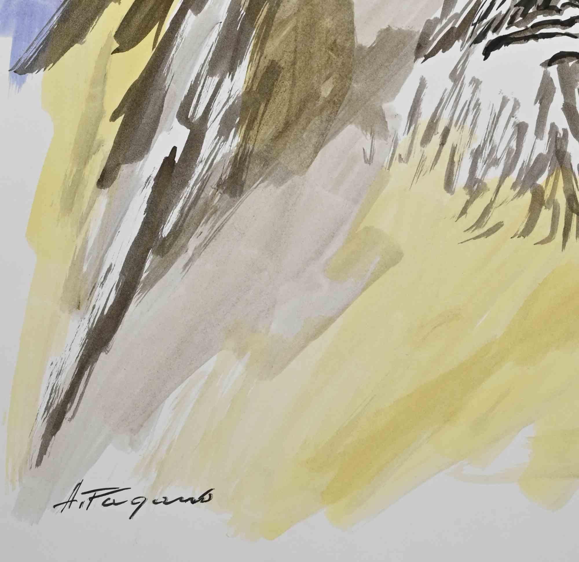 Cristo - Dibujo de Arturo Pagano - Años 80 en venta 1