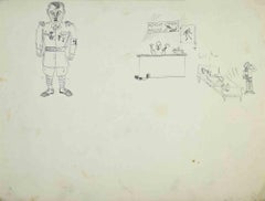 Figuras - Dibujo - Mediados del siglo XX