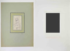 Woman - Drawing by Maximilien Luce - Early-20th Century