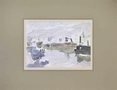 Landscape - Drawing by Eliane Diverly - Early-20th Century